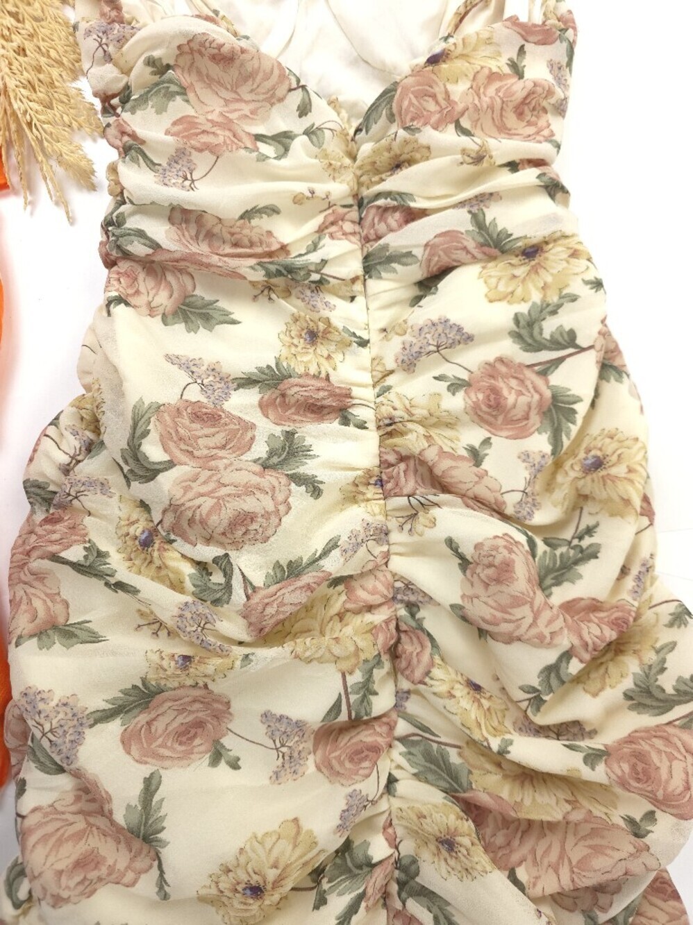 Vici Gorgeous Cream Floral Dress Sz Xs - Picture 10 of 13